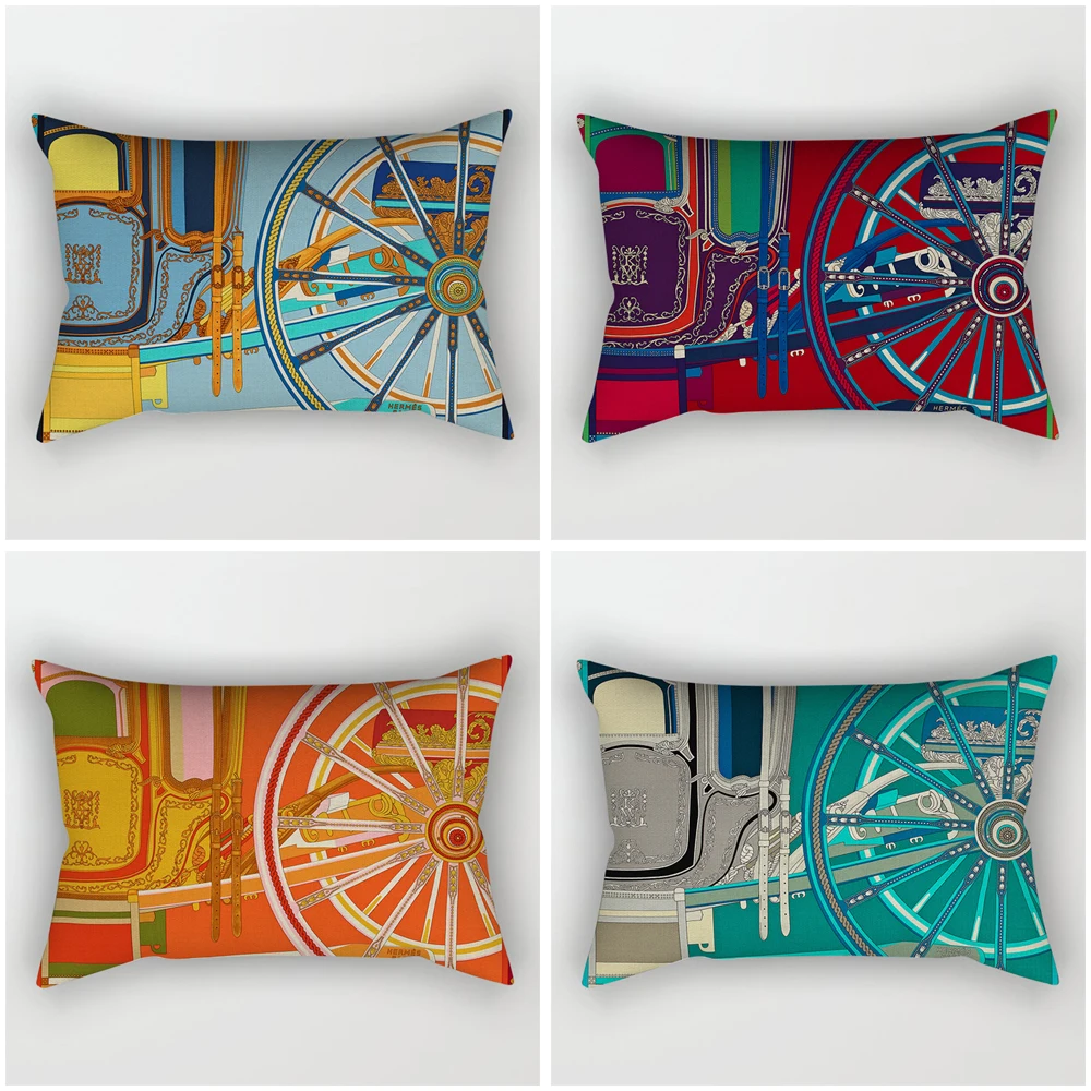 

Декоративный чехол для диванной подушки в скандинавском стиле, 40x60 см