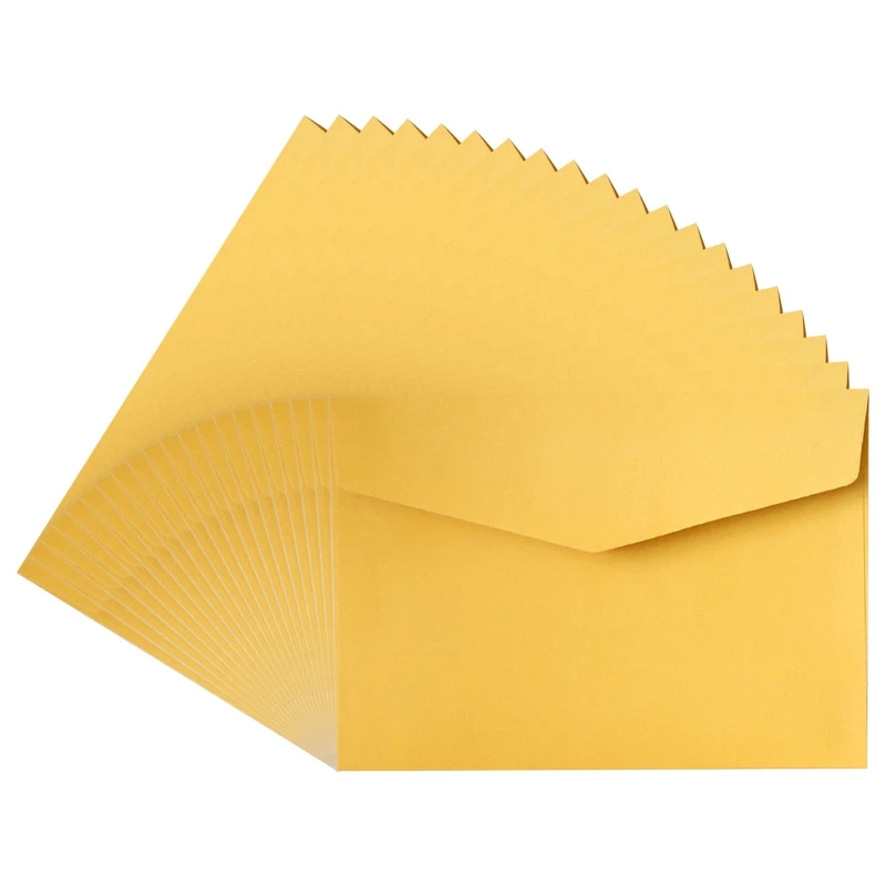 

20 Pcs Large Cash Envelopes Office Writing Stationary Kit for business Budgeting E8BE