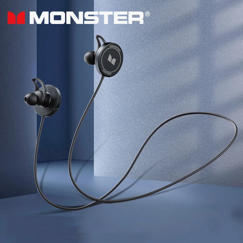 

Monster Original Airmars SG05 TWS 5.1 Wireless Headphones Bluetooth Earphones Sports Neckband Earbuds Noise Reduction Headset