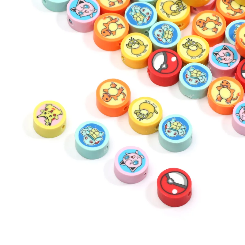 

Cartoon Jewelry Making Diy Bracelet Necklace Clay Beads Polymer Magic Animal Clay Spacer Beads Accessories 9Mm 20/50/100Pcs