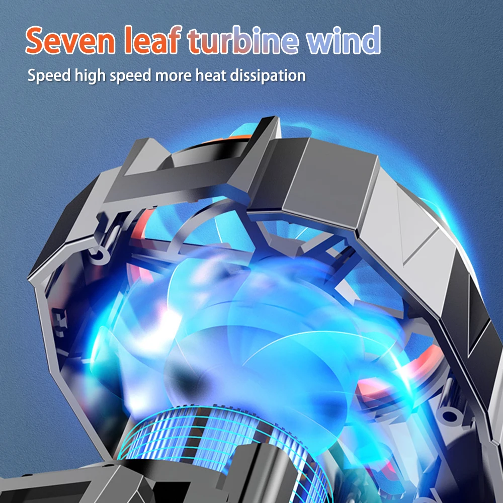 Охладитель телефона X52 с регулируемым трехскоростным бесшумным радиатором для