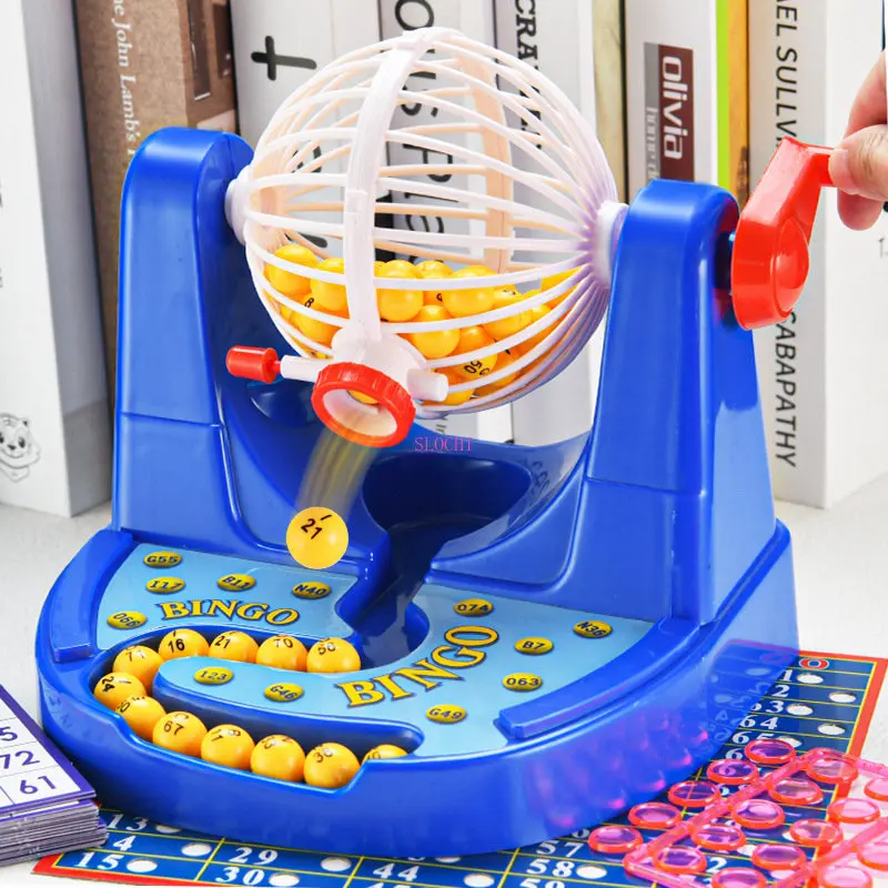 Machine Bingo Simulation Lottery Toys Draw Machine Parent-child Fun Interactive Lottery Board Gifts