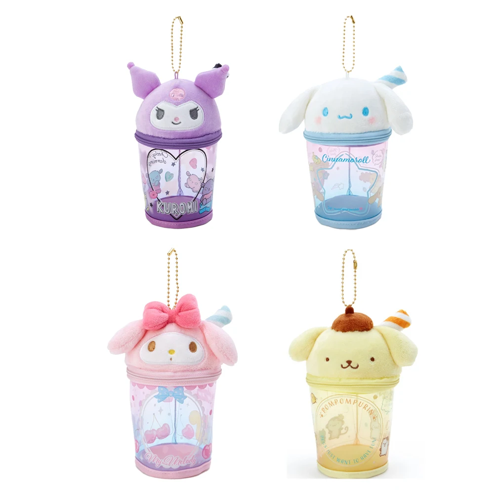 

Мультяшный кавайный Коричный мой Мелодия курми пурин собака аниме милая плюшевая Подвеска для хранения ведро ручка контейнер игрушка пода...