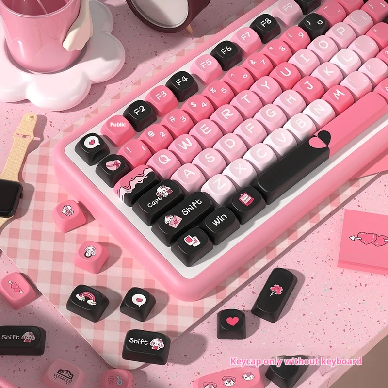 Клавиатура с изображением частоты сердцебиения 158key Mca Cherry Profile Pbt горячая