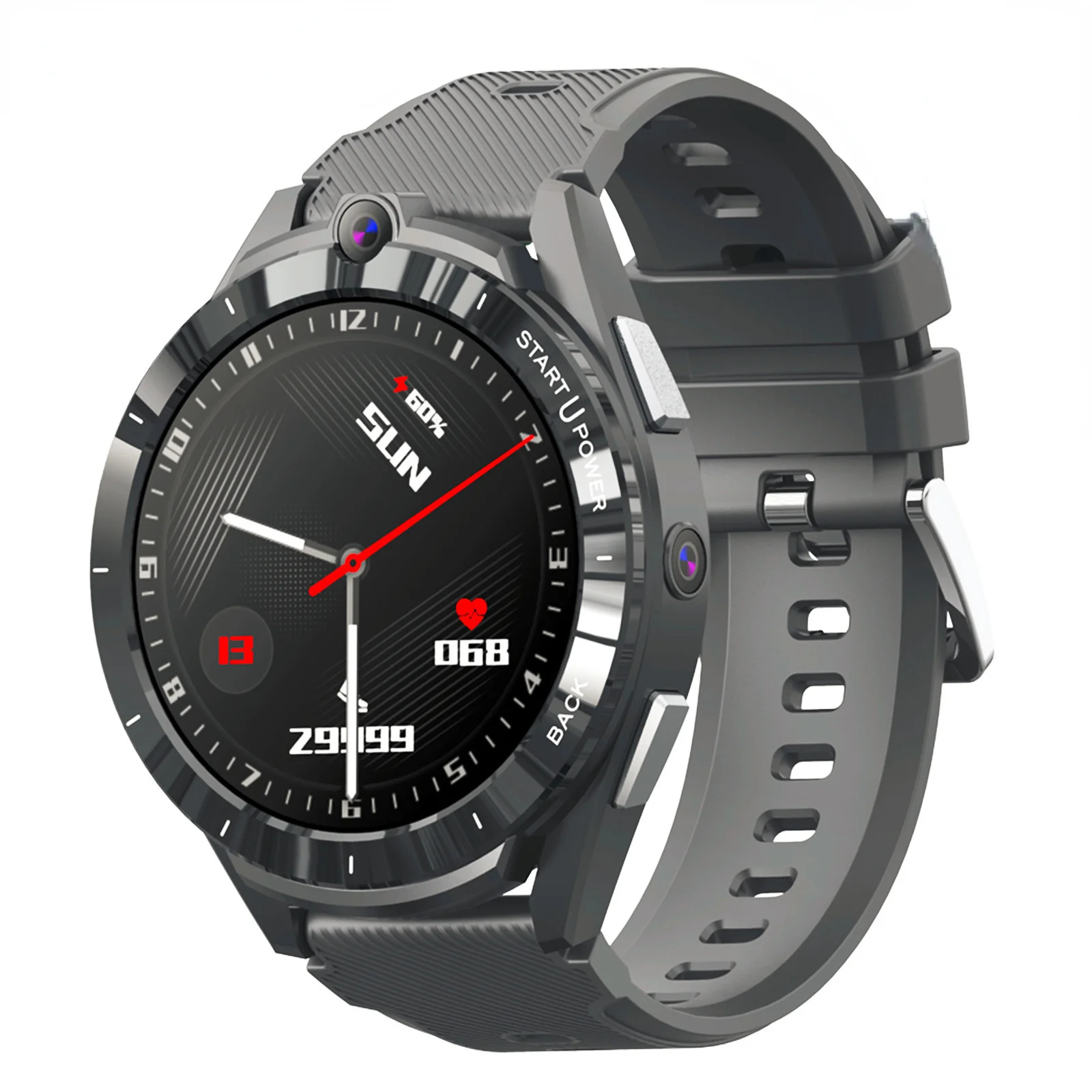 

Smart Watch Men GPS WiFi 6G 128G Smartwatch 2022 Android 11 SIM Card 8 Core 8MP Camera 900mAh 1.6 Inch 400*400 Pixel Sale