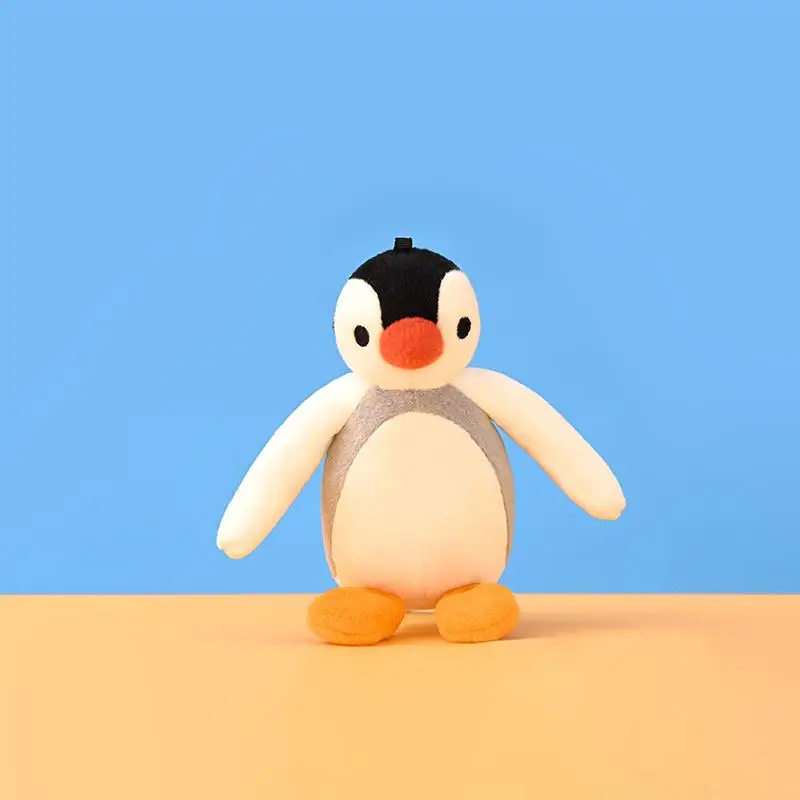 Фото Pingu Pinga Penguin, классическая серия изображений, сумка с подвеской, милая фигурка девушки, кавайный рюкзак на день рождения, детские игрушки на день рождения, подарки №3