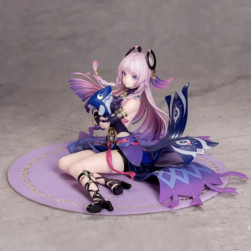 Фото В наличии Оригинальная микрослалия Myethos Genshin Impact Obsidian Opalstar Ver. 1/8 аниме фигурка модель игрушки 10,2 см подлинная Коллекционная №2
