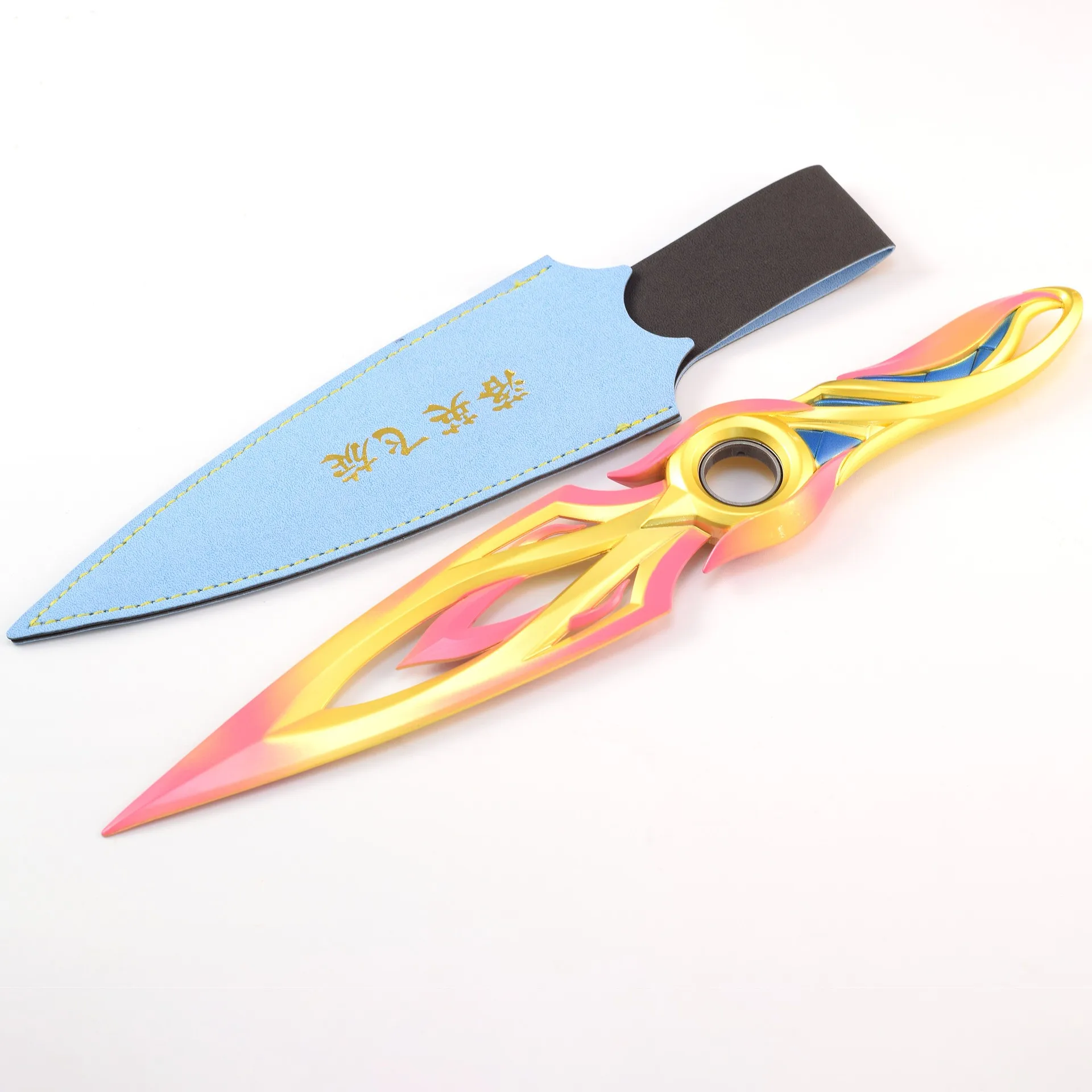 30 см Mystbloom Golden Kunai с оболочкой из искусственной кожи Valorant игровая периферия
