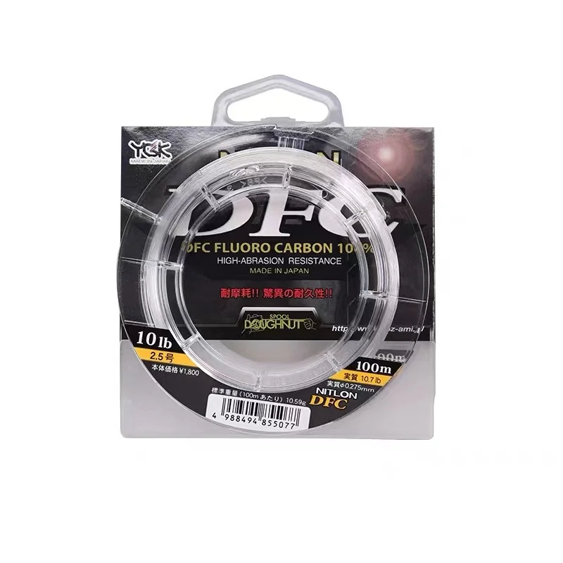 

YGK DFC 100M Strong Wear-resistant Carbon Thread Subline