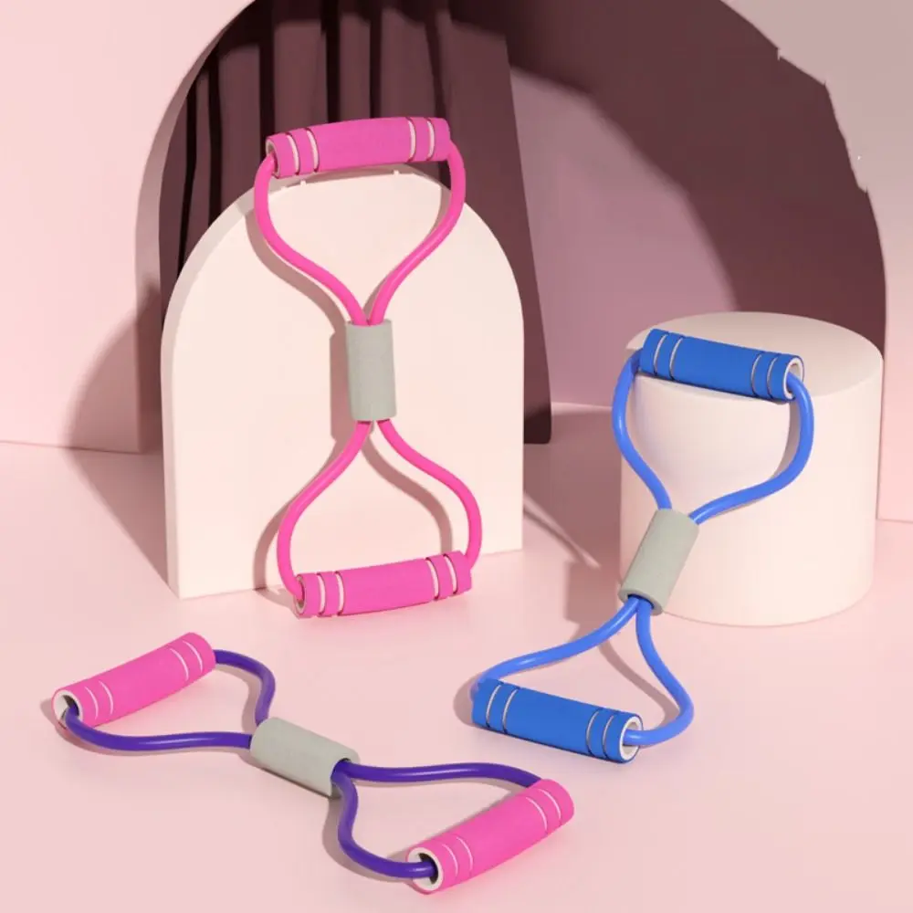 Эластичная лента эластичная для йоги 8 форм Эспандер груди Фитнес-эспандер