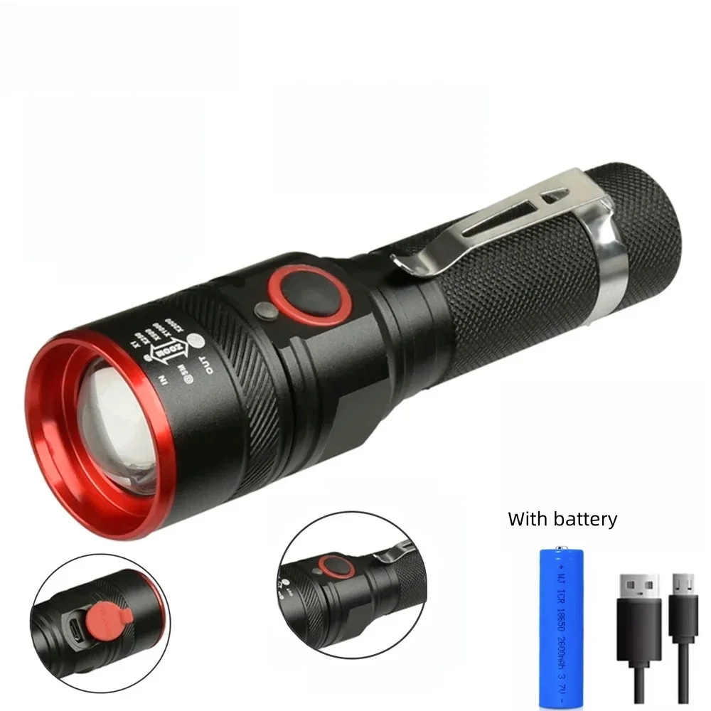 

Перезаряжаемый водонепроницаемый фонарик T z40