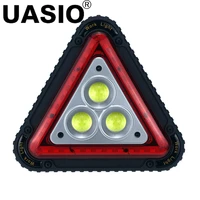 triangle multifunctional cob work light usb charging outdoor camping 36led traffic warning light self driving tour