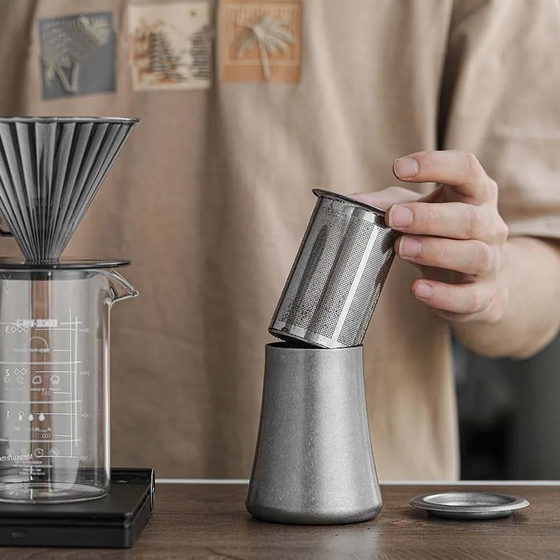 Сито для кофе инструмент фильтрации мелкого порошка мельница зерен чашка