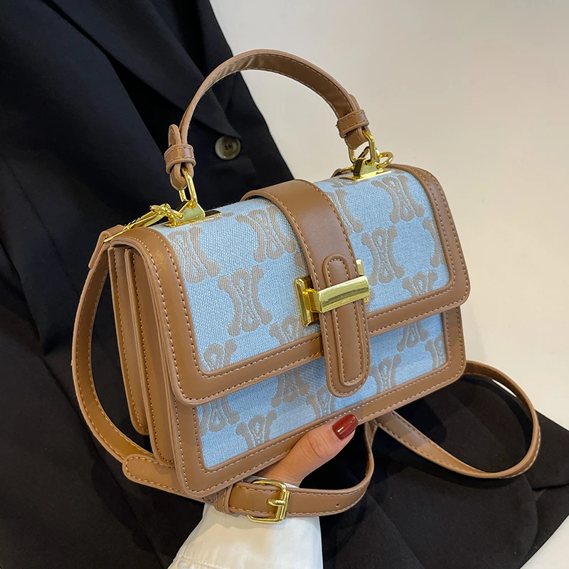 VeryMe Fashion Brand Small Square Women Bag 2022 New All-Match Female Shoulder Messenger Pack Luxury Designer Purse And Handbags