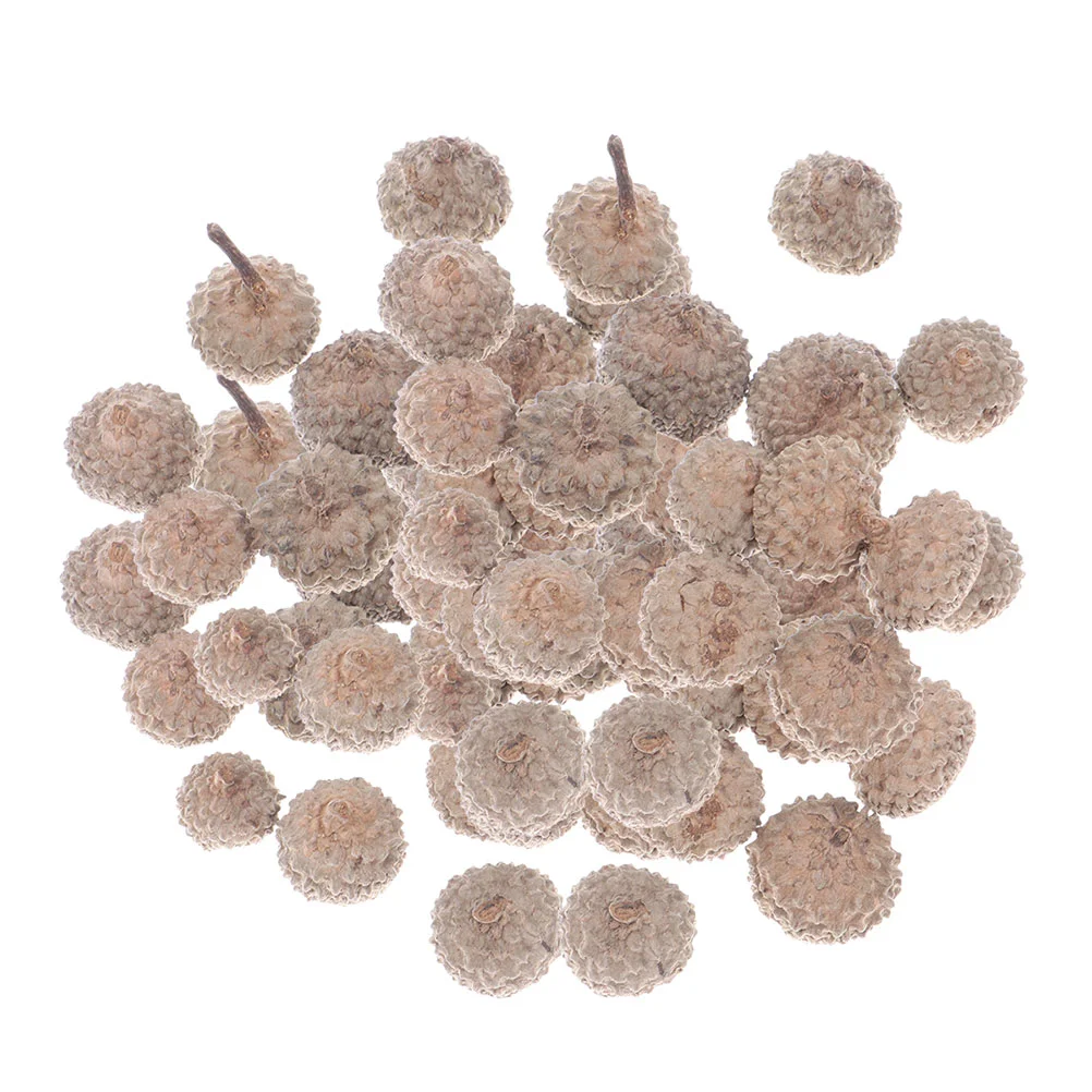 

Acorn Ornaments Christmas Decorations Natural Caps Tree Artificial Acorns Ornamentfruit Craft Mini Thanksgiving Vase Pine Filler
