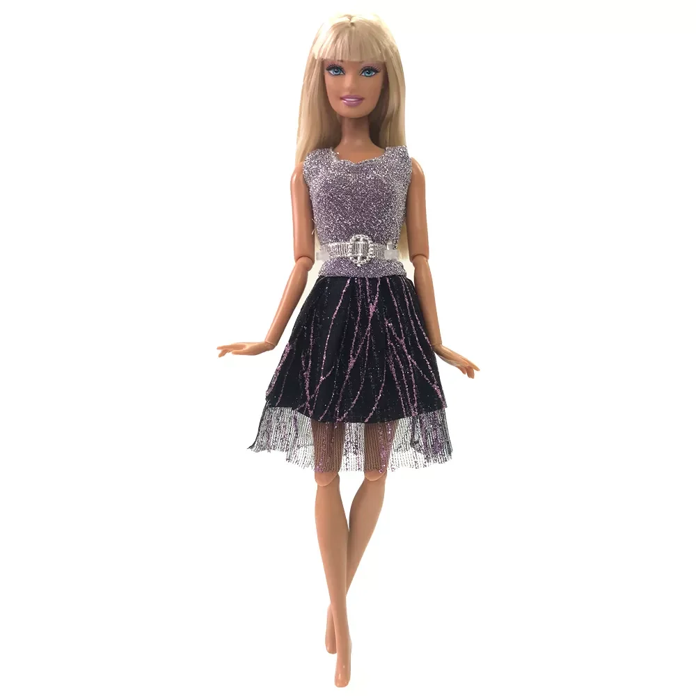 

NK один комплект кукольной одежды, новинка, вечернее Кукольное платье ручной работы, одежда, платье для куклы Барби, лучший подарок для ребен...