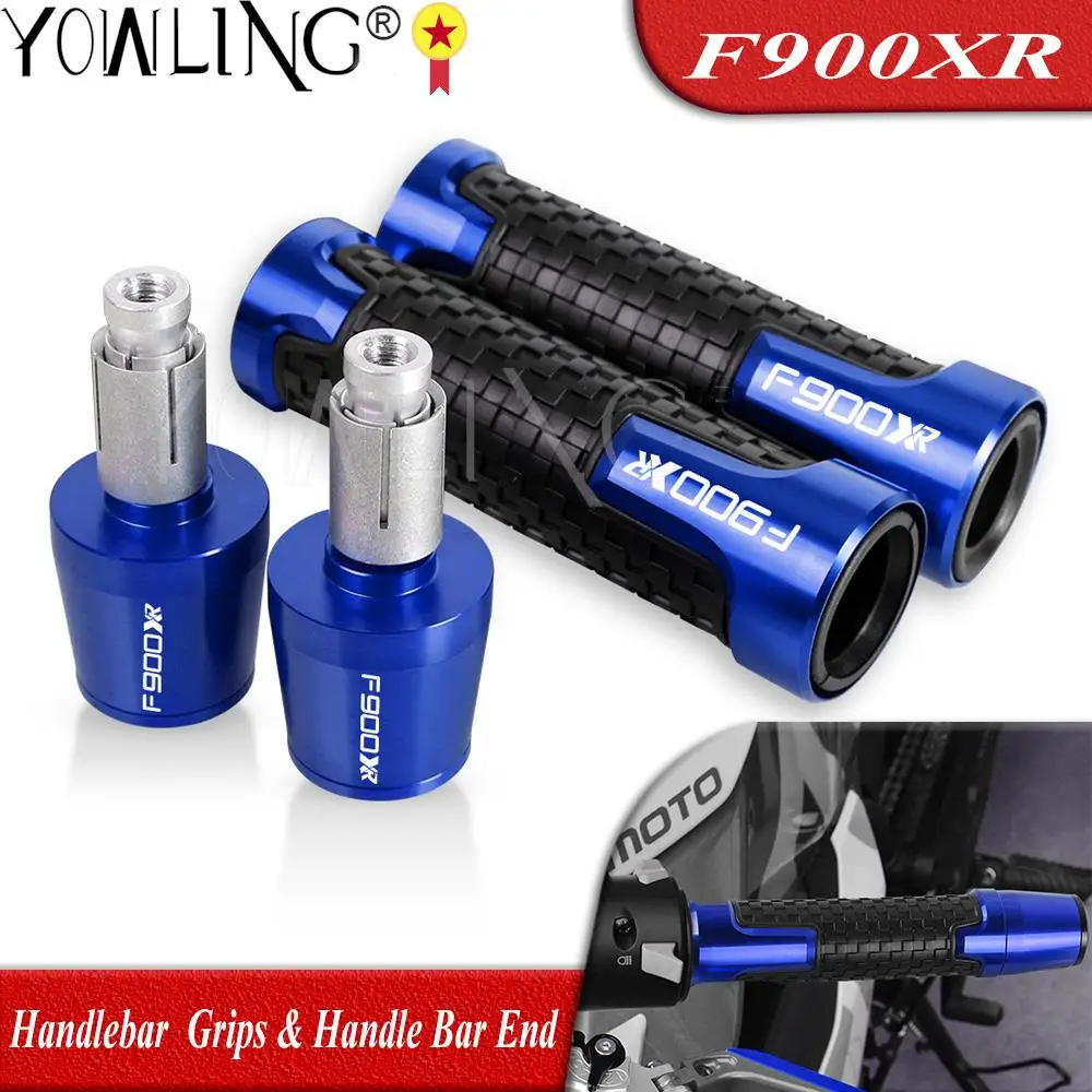 

7/8" 22MM Motorcycle Accessories CNC Handlebar Hand Grips Handle Bar End Cap For BMW F900XR F 900 XR F900 XR F 900XR 2020 2021