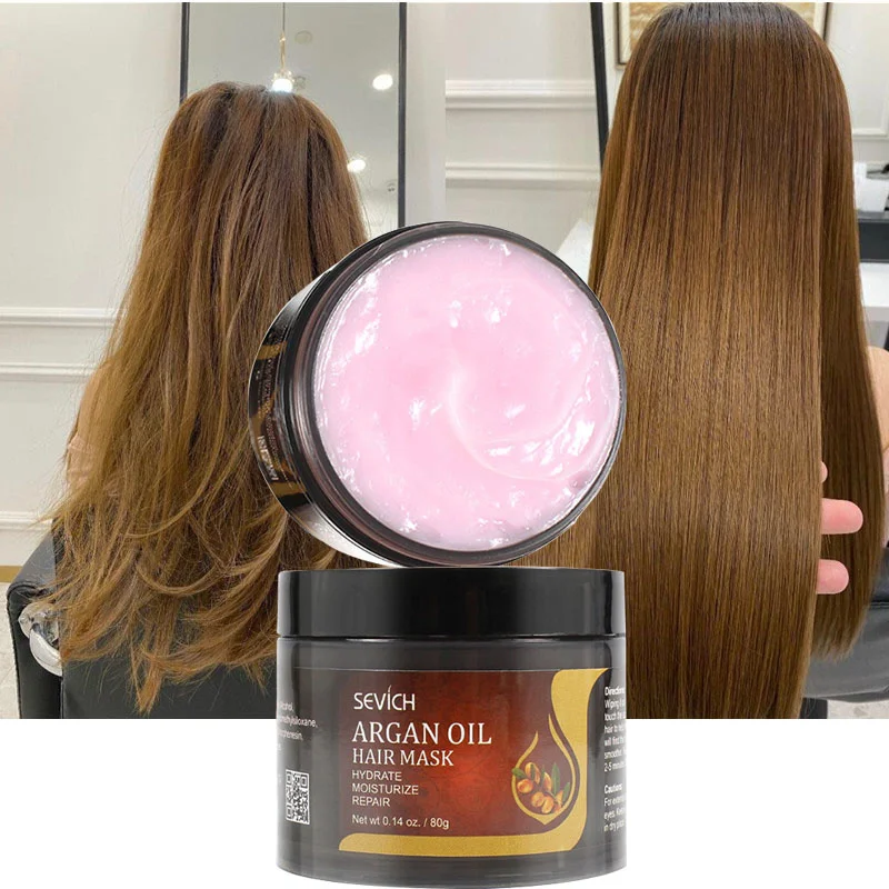 Hair Repair Mask Conditioner For Damaged Hair Care Nourish Silky Magical Treatment Argan Oil Mask Smooths Frizzy