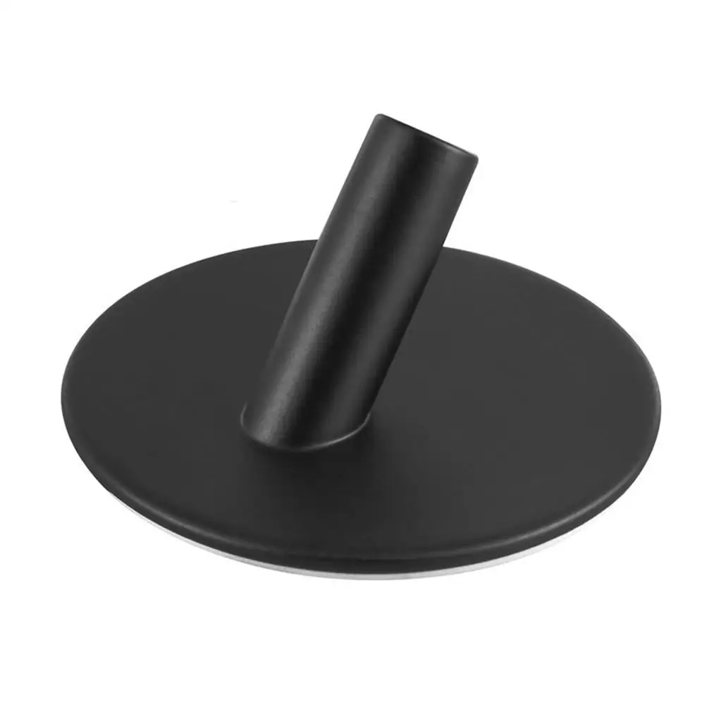 

4pcs Black Self-Adhesive Hook Wall Hook Towel Hook For Bathroom Stainless Steel Coat Hook Rustproof Hook Hanger For Kitchen