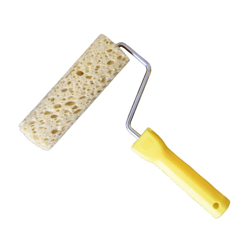 

Texture Sponge Roller Brush 4/6 Inches Durable Diameter 4.8cm/1.89 Inches for Home Wall Art Paint Coloring Diatom Mud