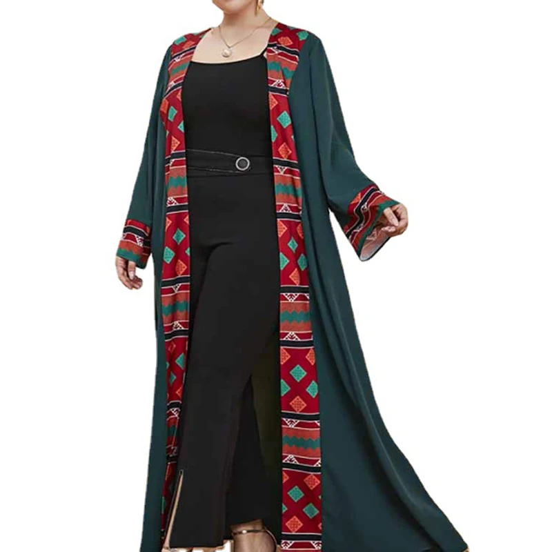 

Abaya dubai turkey kaftan muslim dress arabic cardigan casual islam clothing fashion robe 2022