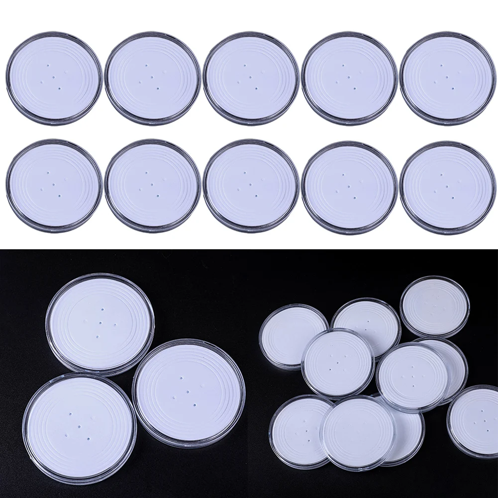 

10pcs 70mm Transparent Plastic Coin Capsules With Gasket Coin Collecting Box Case For Coins Medal Storage Capsules Coin Holder