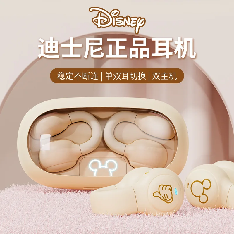 Новая гарнитура с клипсой Микки Маус Disney Bluetooth-гарнитура зажимом для ушей