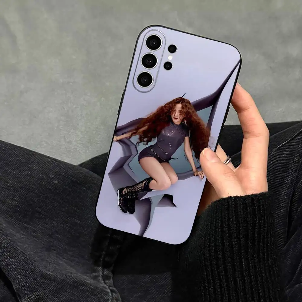 Фото Чехол для телефона K-Kpop K-Kim J-Jisoo для Samsung S25, S24, S21, S22, S23, S30, Ultra, S20, Plus, FE, Note, 10, 9, 5G, черный №5