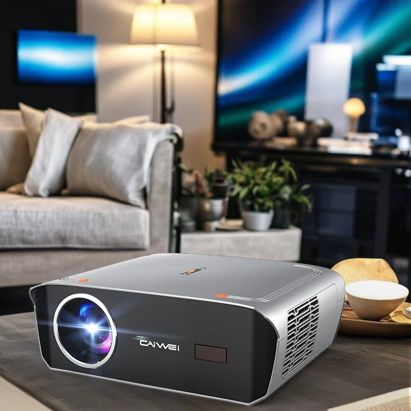 Домашний кинотеатр CAIWEI Full HD с поддержкой проектора 4K Smart WIFI