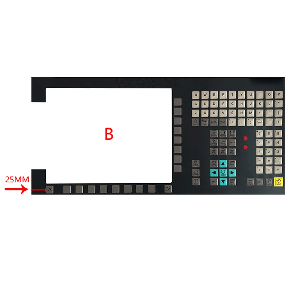 

Keypad Membrane For CNC SINUMERIK 828D 6FC5370-3AT20-0AA0 25MM Protective Film
