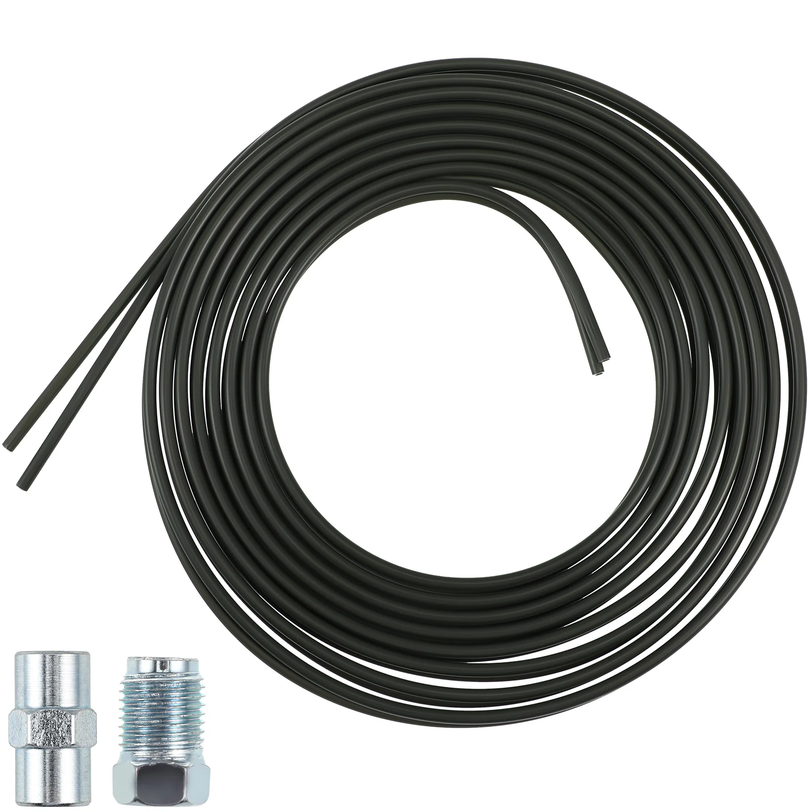 

2 Pcs Cars Auto Brake Tubing Coil Cable Flexible Tube Accessories Cord Line A3 Steel Fuelcable