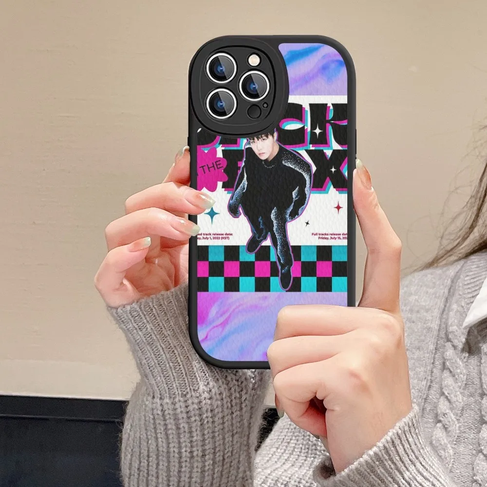 J-Hope -Arson Phone Case Hard Leather For iPhone 14 13 12 Mini 11 14 Pro Max Xs X Xr 7 8 Plus Fundas