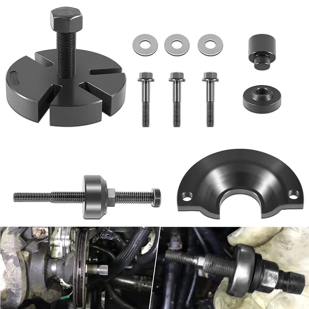

303-S455 3.0L Water Pump Pulley Service Kit for 2001-2003 Ford Escape 3.0L/2001-2005 Ford Taurus 3.0L & 2002 Mercury Cougar 2.5