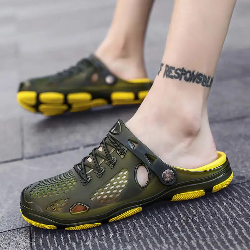 

Sandals Men’S Hardloop Schoenen Summer Man Flip Flops Fasion Slip-On Shoes Buy Men's Footwear Gym Tennis Shock Absorption Top