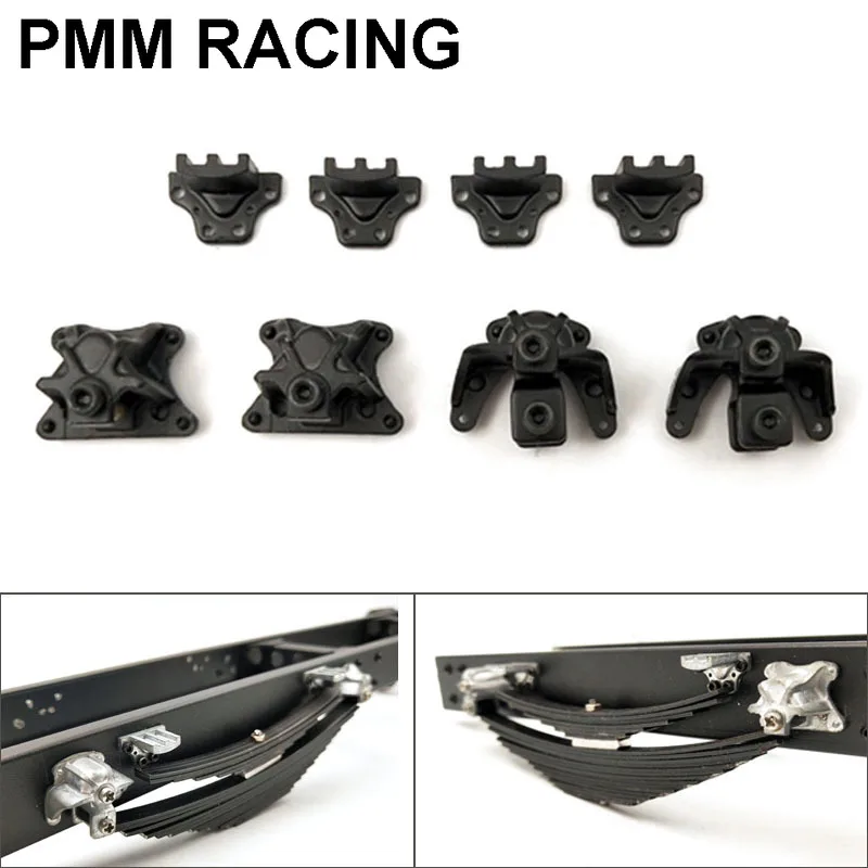 

Metal Hanging Lugs Damping Steel Plate Seat for 1/14 Tamiya RC Truck Trailer Tipper Electric Car Scania MAN LUSE Diy Parts Toys