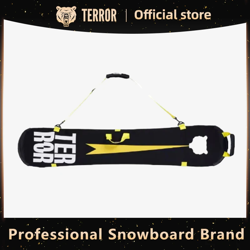 

TERROR SnowBoard Bag Snowboard Cover Protection Carry Case Adjustable Accessories Cover for Activities Winter Sports Traveling