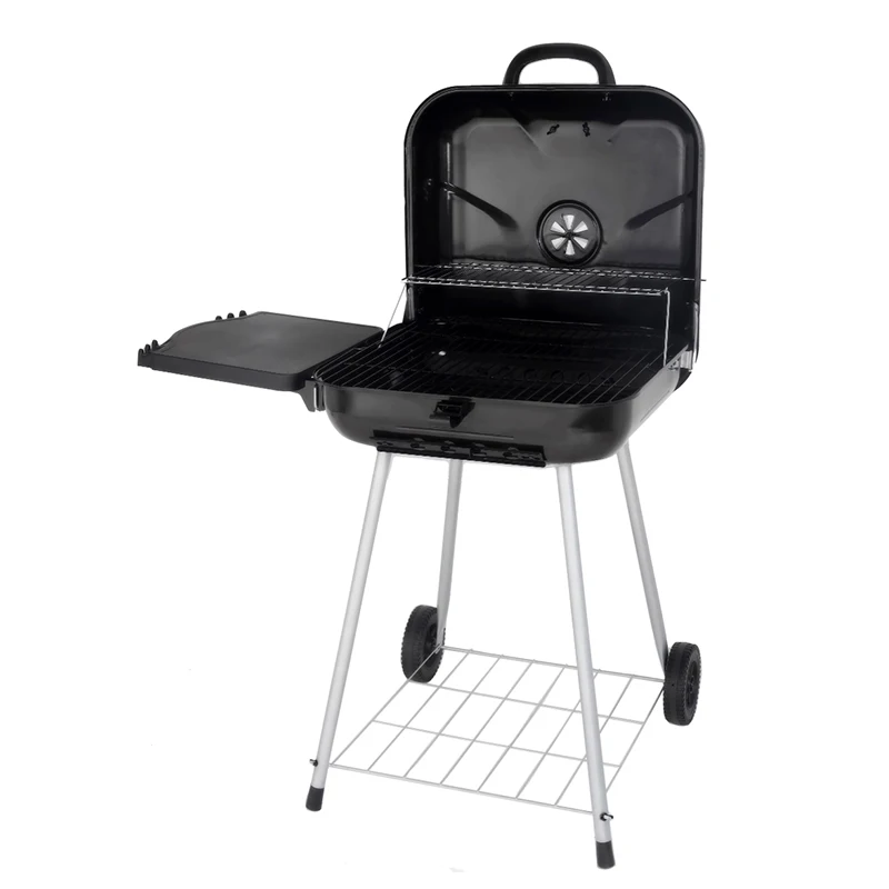 

RevoAce 22" Square Charcoal Grill with Foldable Side Shelf