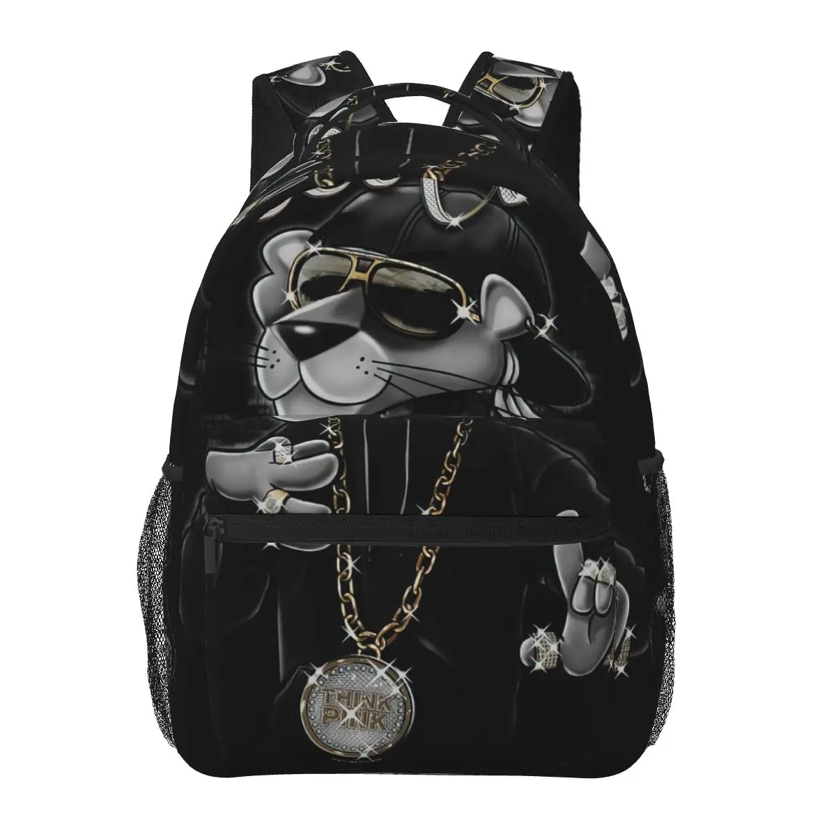 

Pink Panther Backpack for Girls Boys Travel RucksackBackpacks for Teenage school bag