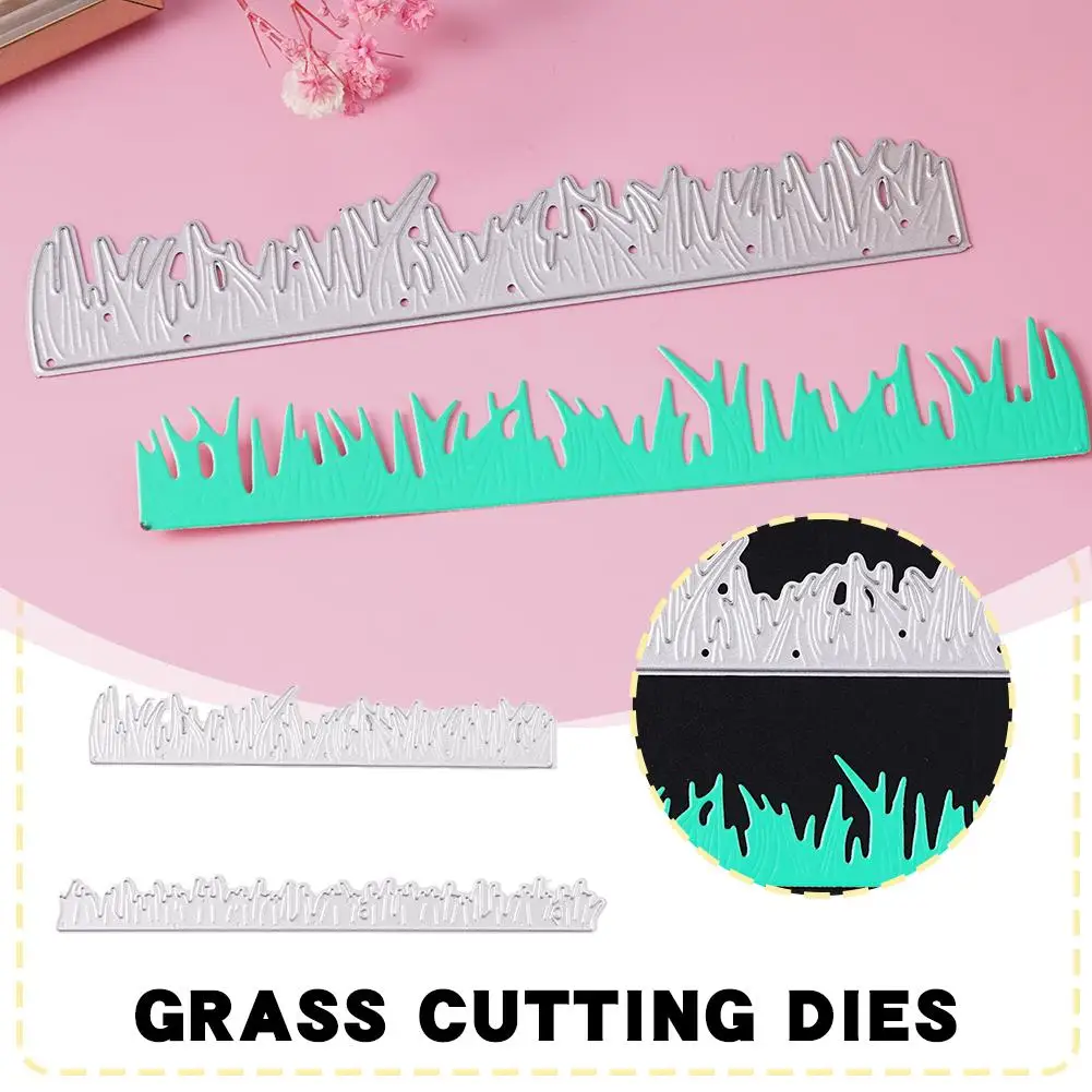 

Пресс-формы «Зеленая трава», металлические высечки «сделай сам» для скрапбукинга, альбома, декоративной бумаги, изготовления открыток I2X4