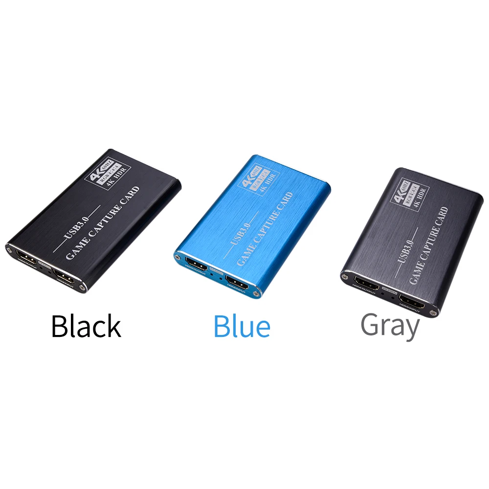 Коробка для карт захвата видео HDMI-совместимый 4K USB 3.0 1080P 30 кадров в секунду 60