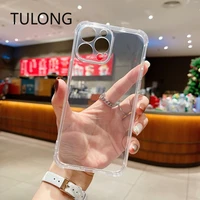 tulong suitable for iphone13promax mobile phone shell 7s8plus apple x anti fall shell 11 airbag 12 transparent protective cover