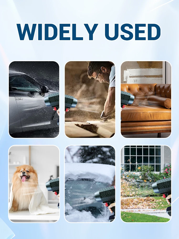 Турбореактивный вентилятор Violent Air Gun Max 1200g тяга Высокоскоростной бесщеточный