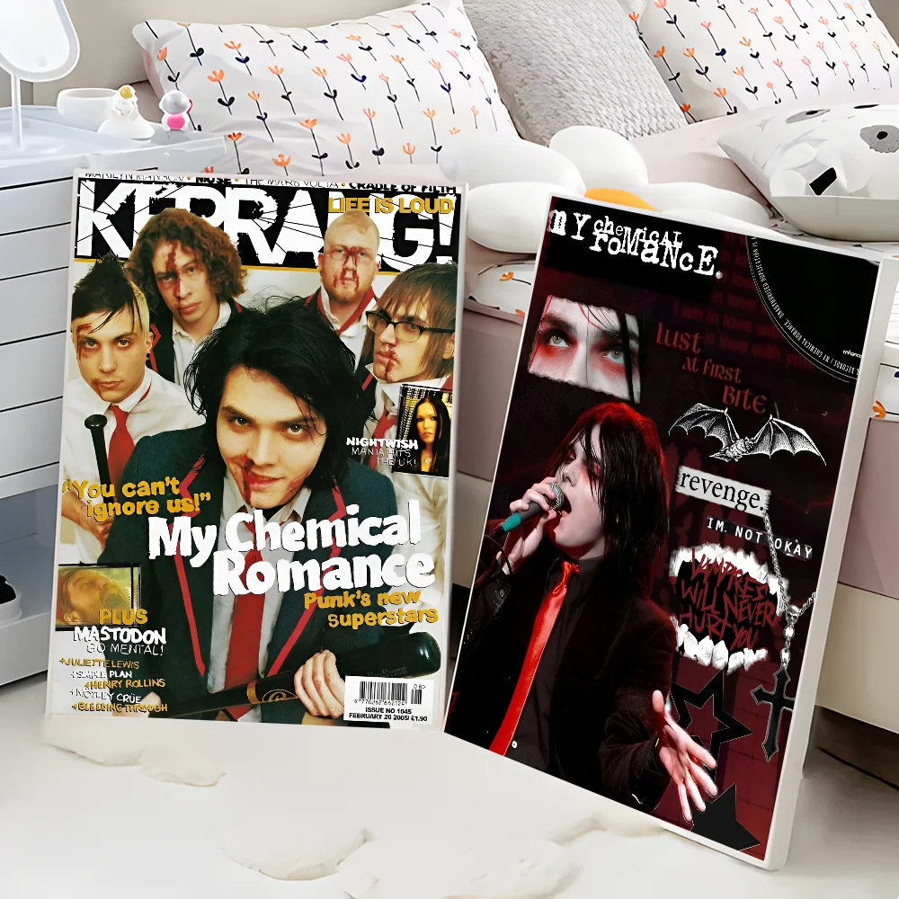 Плакат My C-Chemical R-Romance Band винтажный стиль