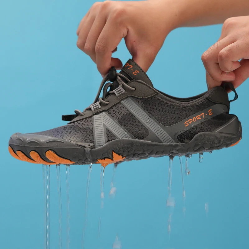 Water Shoes Men Sneakers Barefoot Outdoor Beach Sandals Upstream Aqua Shoes Quick-Dry River Sea Diving Swimming Big size 47