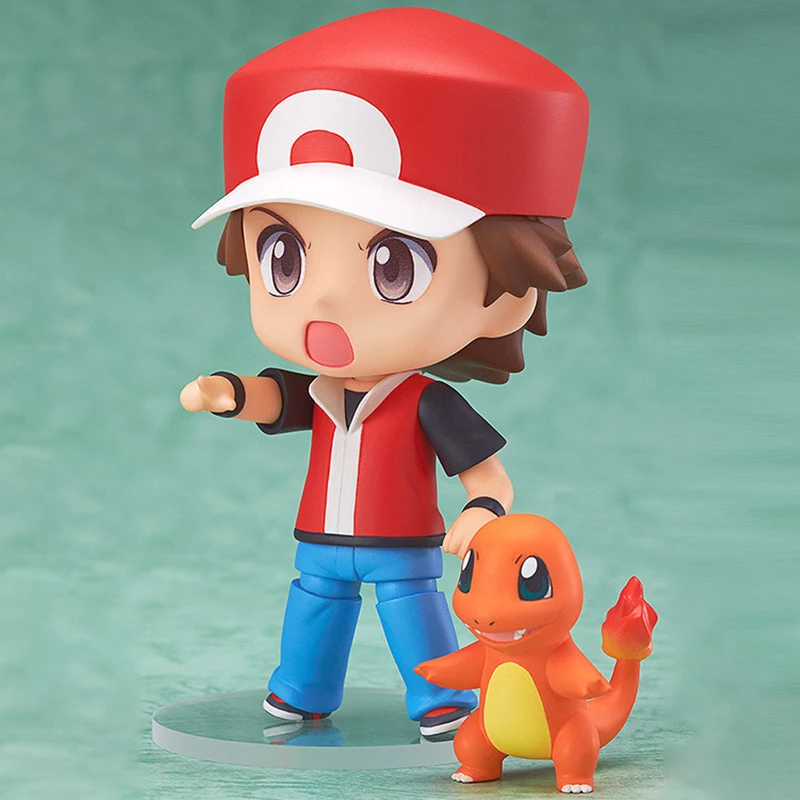 

Pokemon Anime Action Figures Bulbasaur Squirtle Charmander Cute Desktop Decoration Model Pocket Monster Toys For Kids Boys Gifts