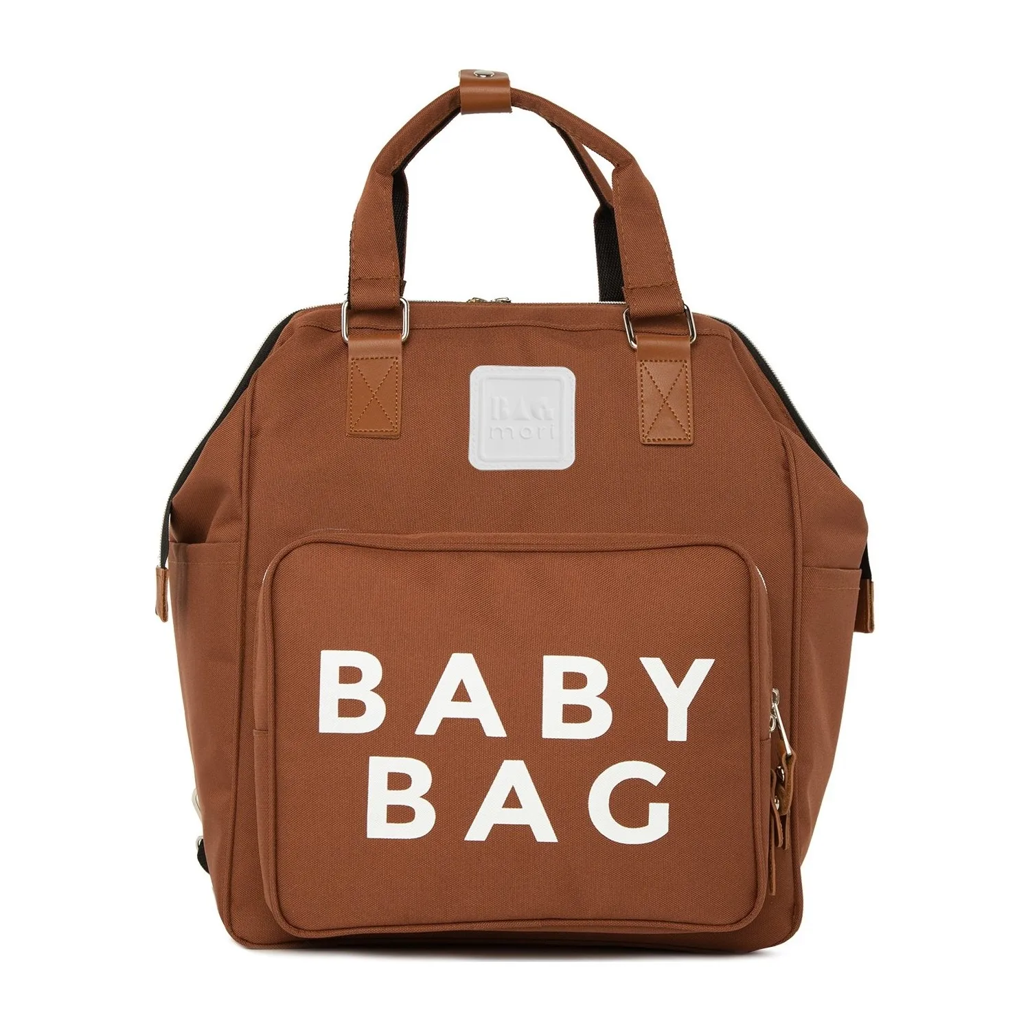 

Коричневая сумка для малышей Bagmori, рюкзак с принтом для ухода за мамой и ребенком, многофункциональная сумка, сумки для подгузников для бере...