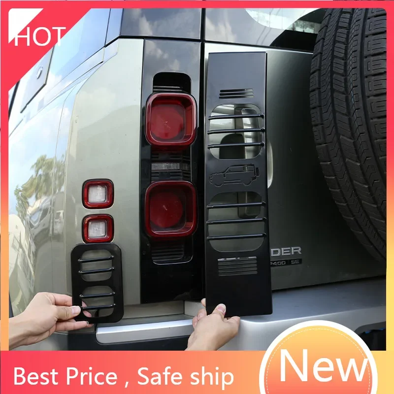 

Для Land Rover Defender 110 2020-2021 Автомобильная Задняя Тормозная лампа, широкий индикатор, металлическая защитная сетка, крышка, автомобильные аксессуары