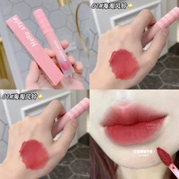 liquid lip glazed velvet matte lip gloss rouge waterproof lip stick long lasting nude matte lipstick red sexy lip tint cosmetic