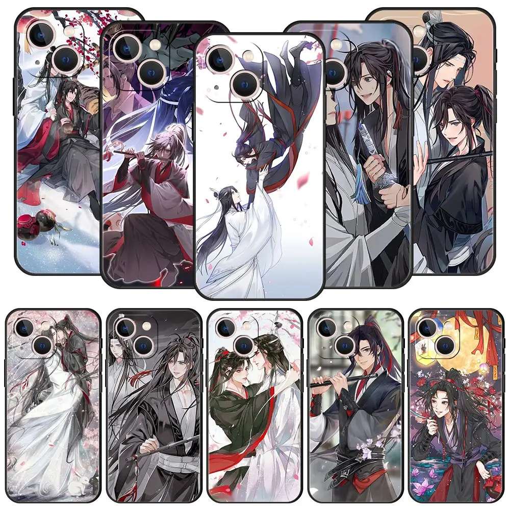 

Anime Mo Dao Zu Shi Cute Case For iPhone Apple 14 13 12 11 Pro Max Mini 7 8 Plus XR XS X SE 2020 Phone Cover Soft Silicone Coque