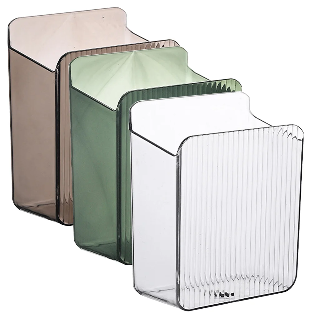 

3Pcs Storage Room Essential Bedside Shelf Office Toilet Storage Rack Bathroom Rack for Cup Home